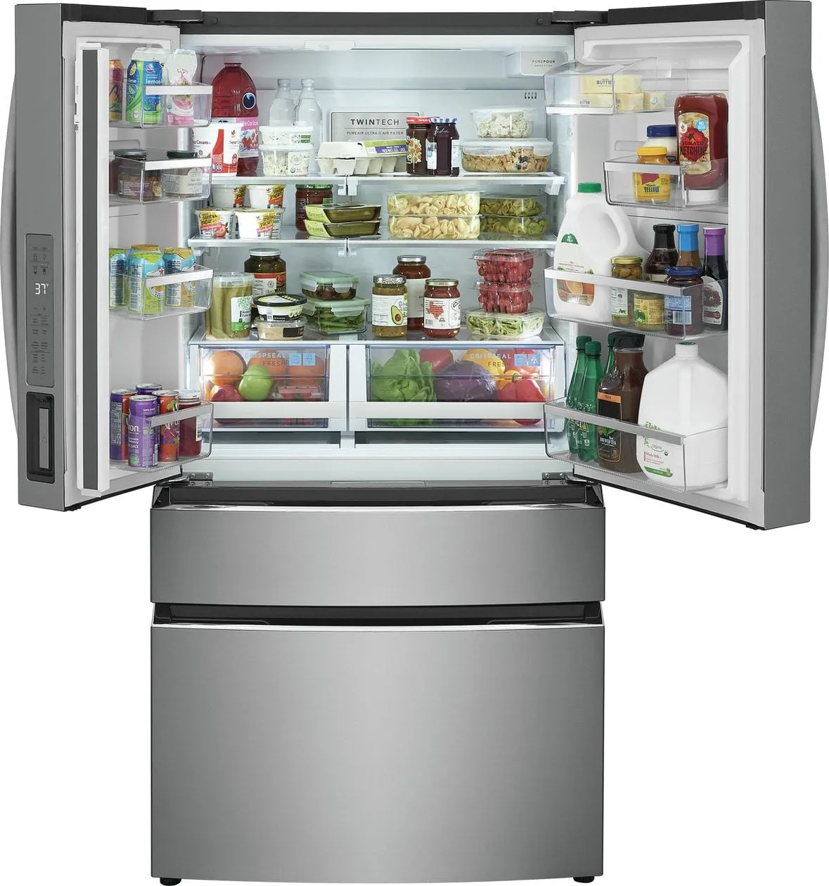 Frigidaire GRMG2272CF Frigidaire Gallery 22.1 Cu. Ft. Counter-Depth 4-Door French Door Refrigerator