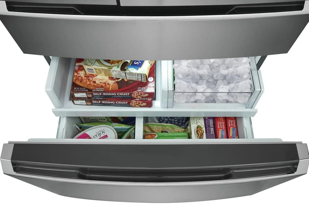 Frigidaire GRMG2272CF Frigidaire Gallery 22.1 Cu. Ft. Counter-Depth 4-Door French Door Refrigerator
