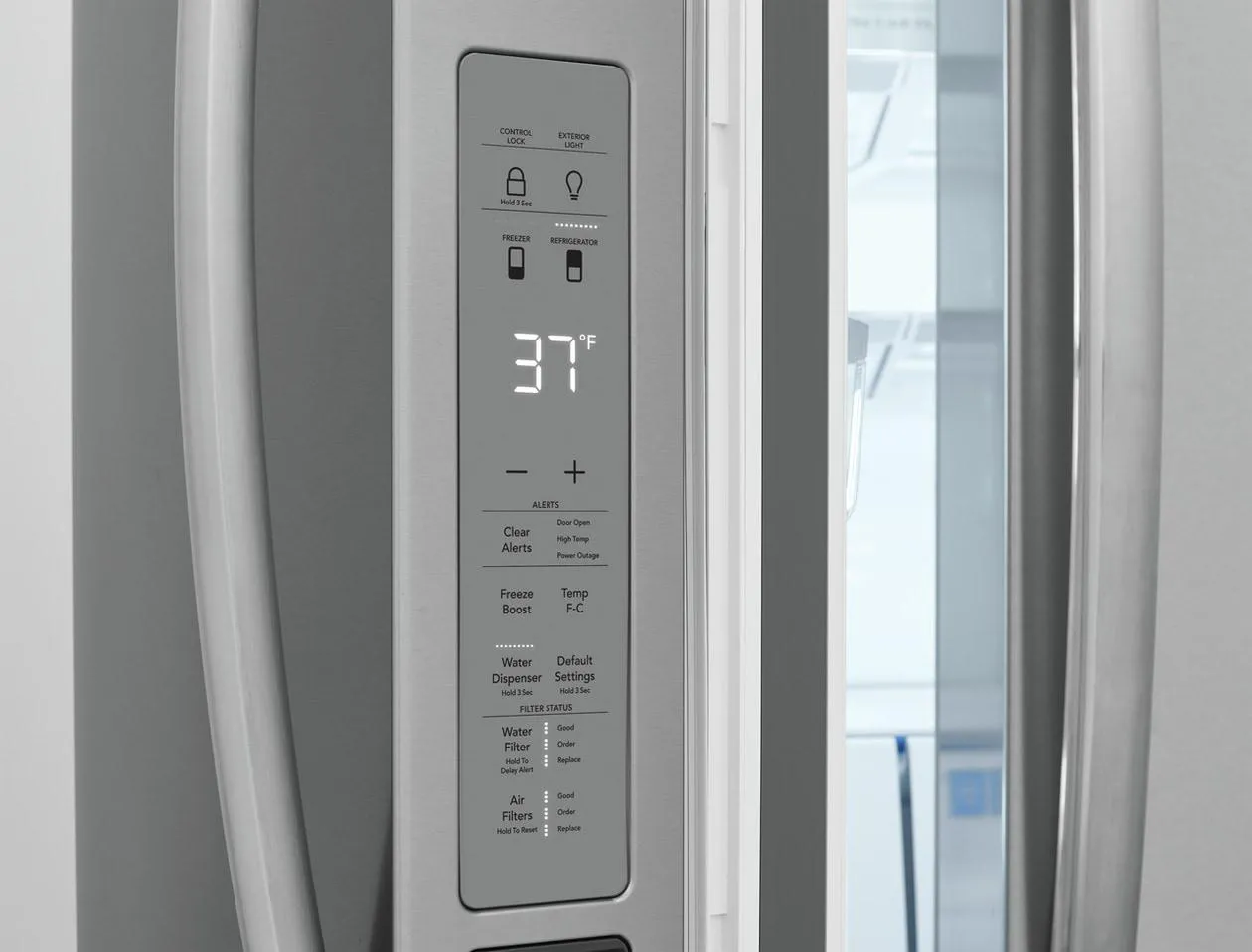 Frigidaire GRMG2272CF Frigidaire Gallery 22.1 Cu. Ft. Counter-Depth 4-Door French Door Refrigerator