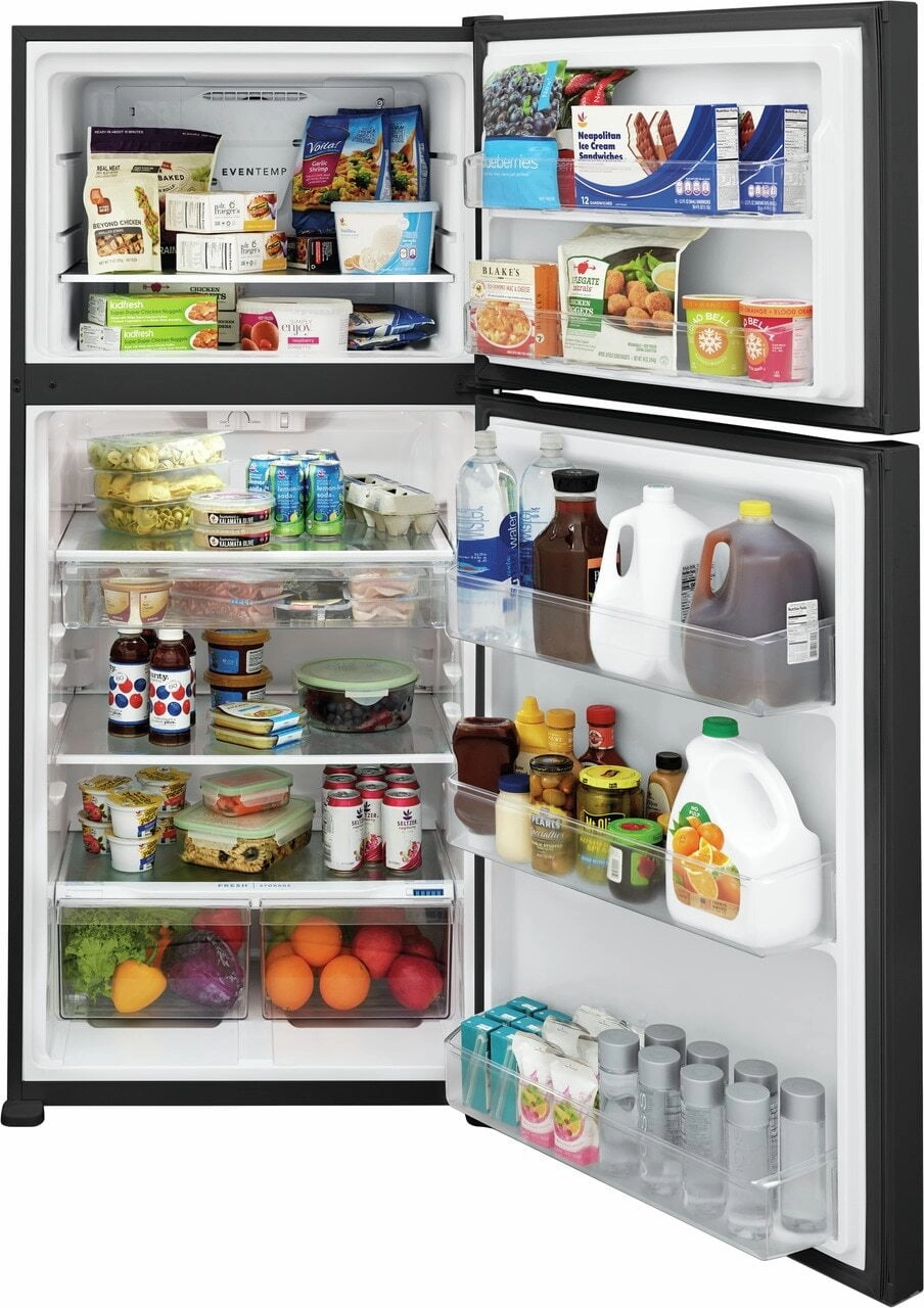 Frigidaire FFTR2045VB Frigidaire 20.0 Cu. Ft. Top Freezer Refrigerator