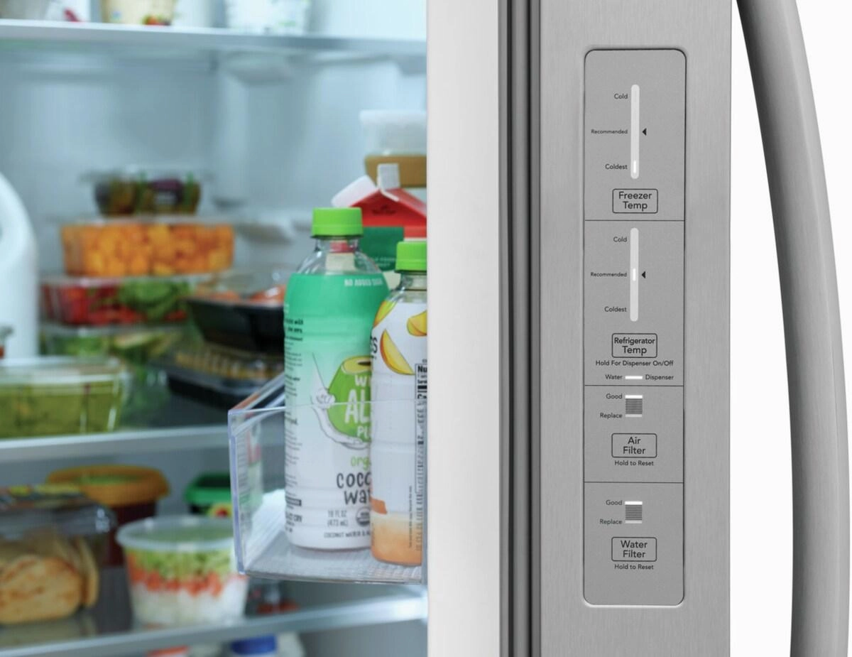 Frigidaire GRSN2620AF Frigidaire Gallery 26 Cu. Ft. 36" Standard Depth Side By Side Refrigerator