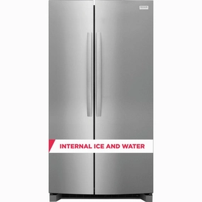 Frigidaire GRSN2620AF Frigidaire Gallery 26 Cu. Ft. 36" Standard Depth Side By Side Refrigerator