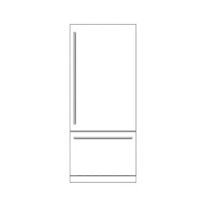 Fulgor Milano REFHANDIS36 36" Distinto Fridge Handle Kit
