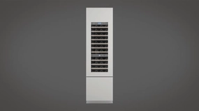 Fulgor Milano F7IBW24O1L 24" Built-In Wine Cellar - Left Door