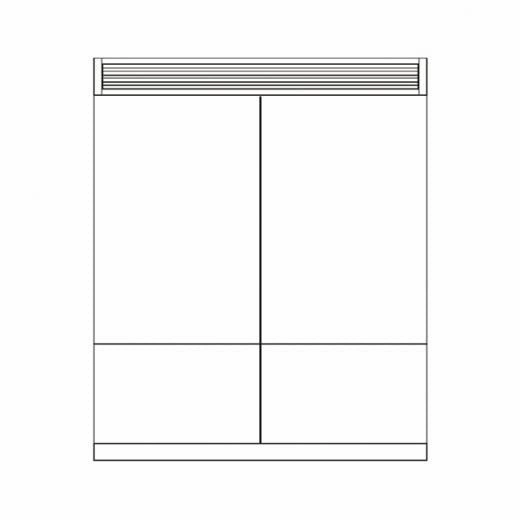 Fulgor Milano REFSBSPRO72 Two 36" Pro Fridges Installation Kit