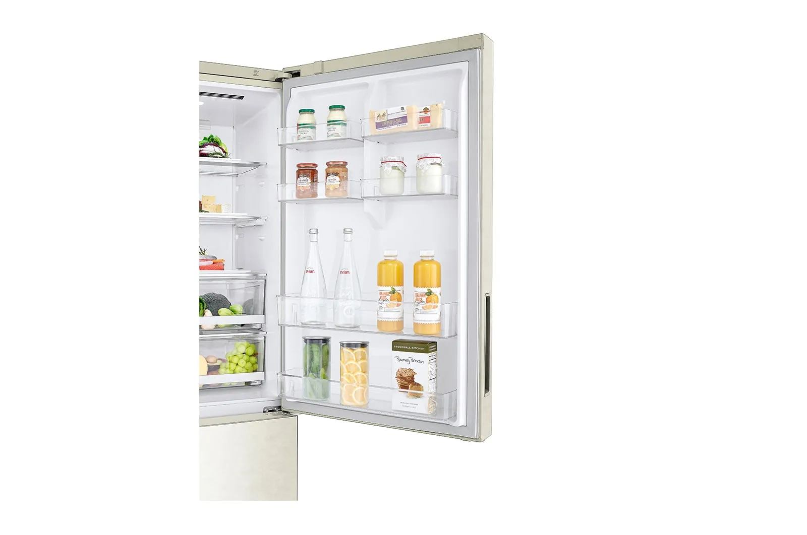 GB-B4624SE 462L 2-DOOR FRIDGE / FREE GIFT REDEEM FROM LG