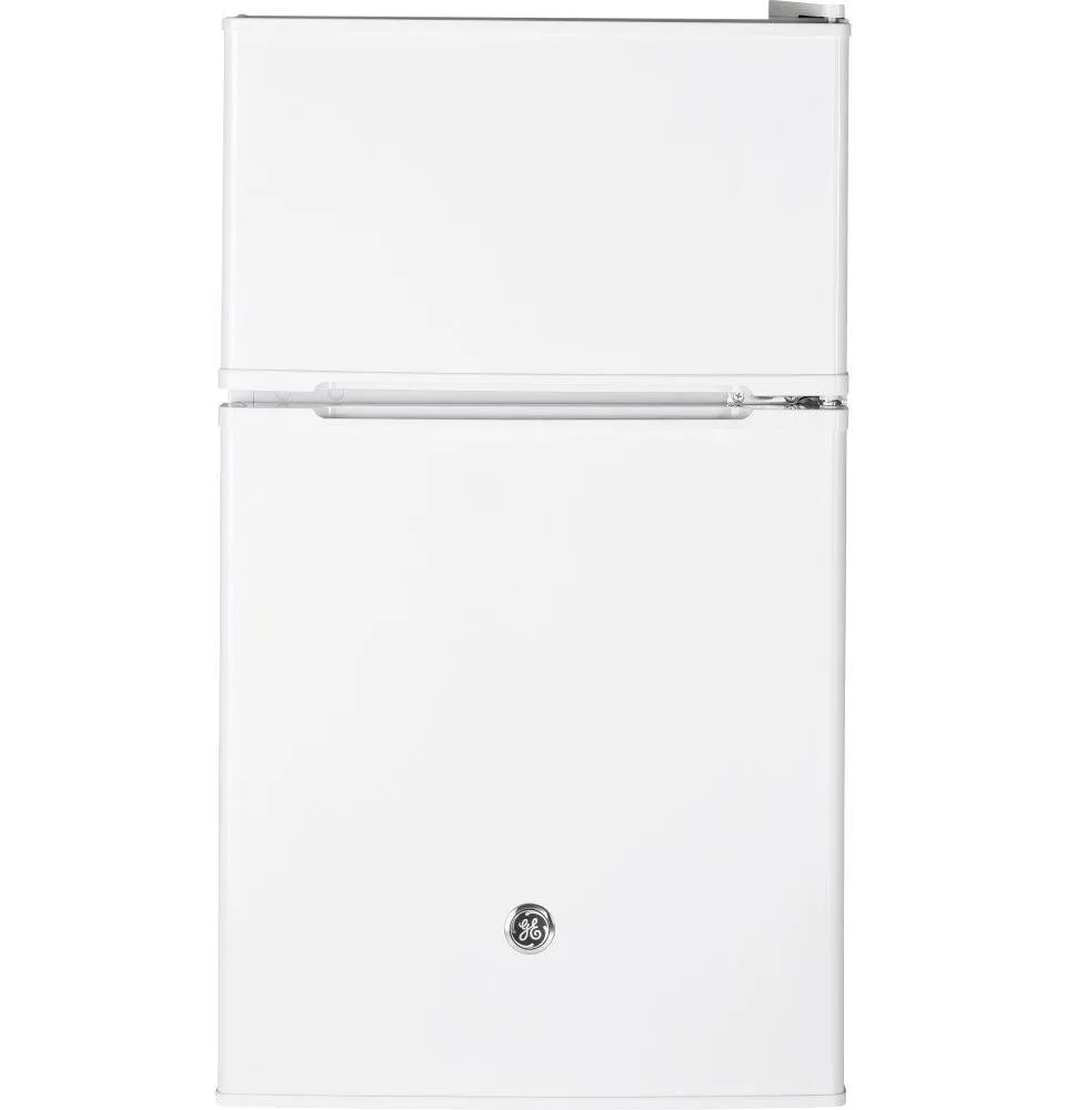 Ge Appliances GDE03GGKWW Ge Double-Door Compact Refrigerator