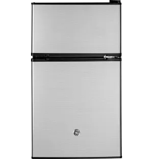 Ge Appliances GDE03GLKLB Ge Double-Door Compact Refrigerator