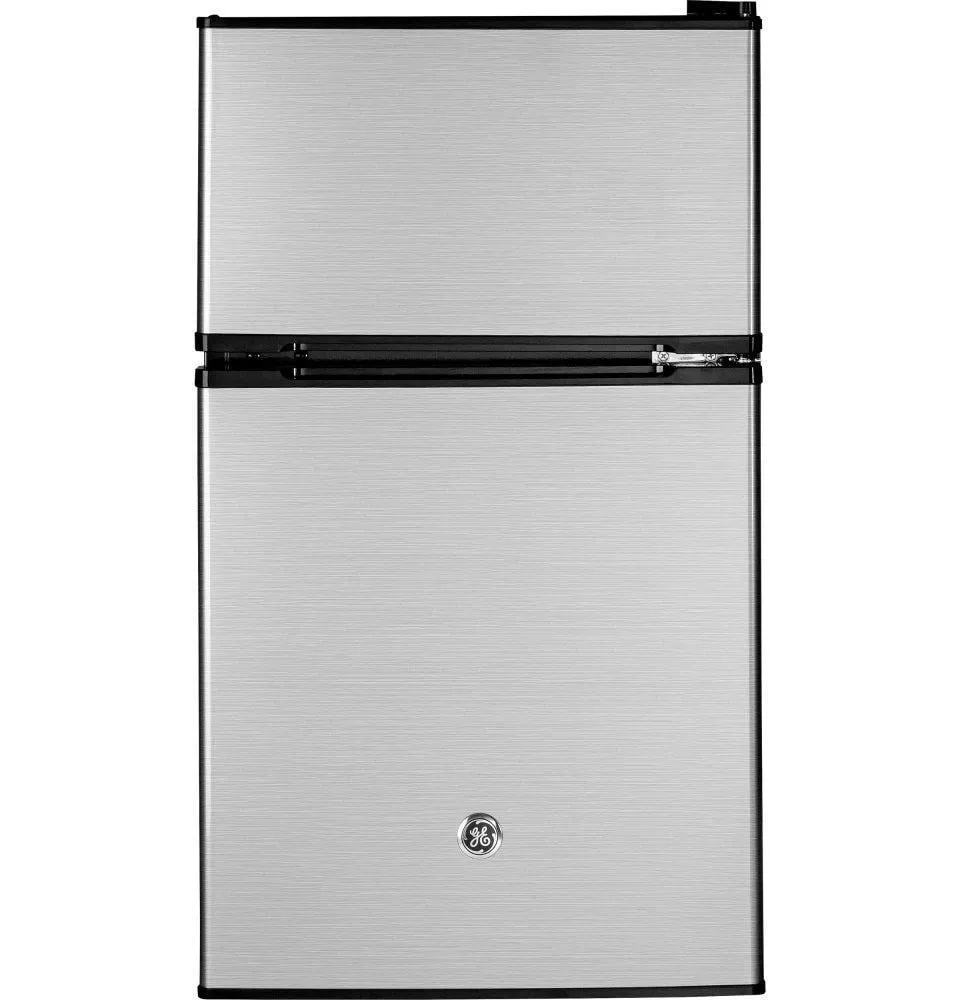 Ge Appliances GDE03GLKLB Ge Double-Door Compact Refrigerator