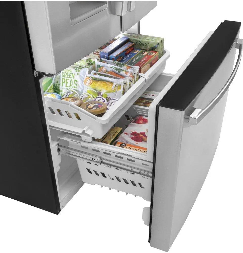Ge Appliances GFE26JYMFS Ge Energy Star 25.6 Cu. Ft. Fingerprint Resistant French-Door Refrigerator