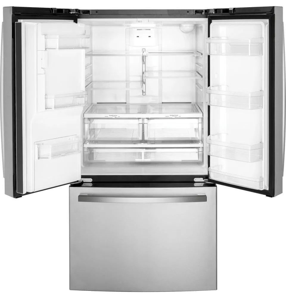 Ge Appliances GFE26JYMFS Ge Energy Star 25.6 Cu. Ft. Fingerprint Resistant French-Door Refrigerator