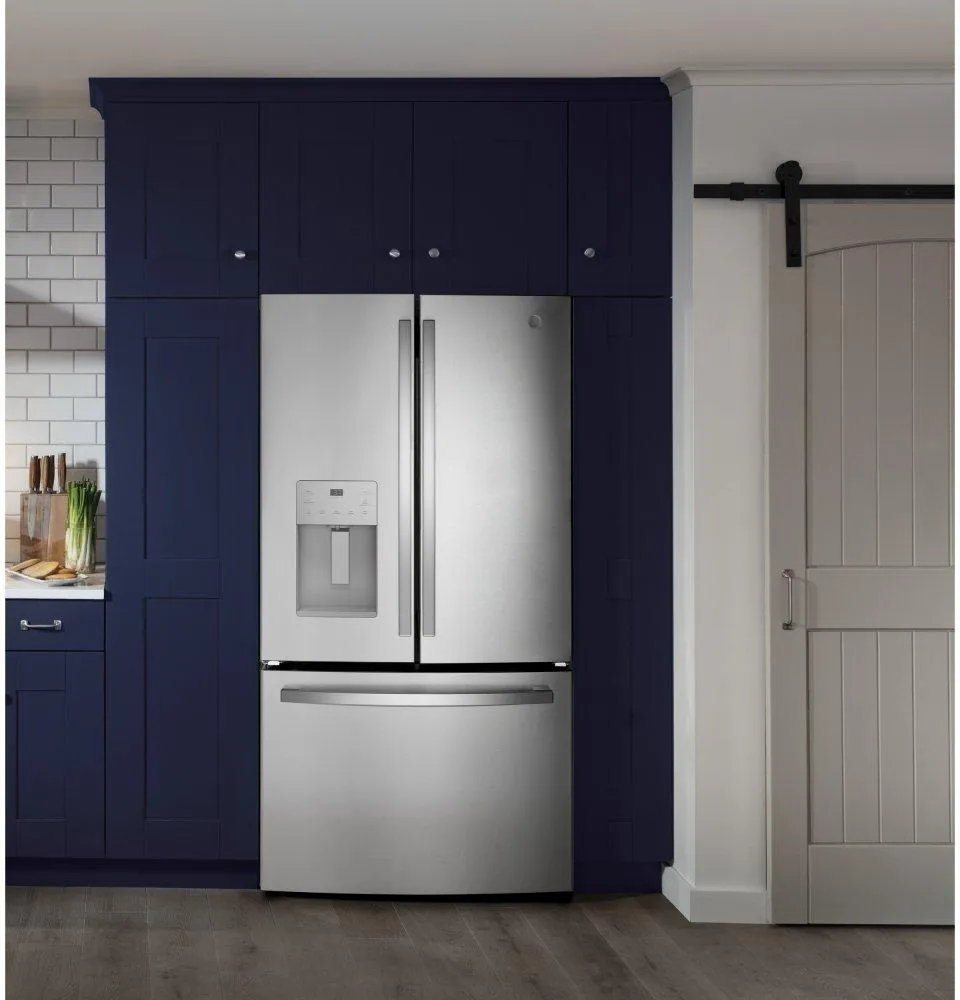 Ge Appliances GFE26JYMFS Ge Energy Star 25.6 Cu. Ft. Fingerprint Resistant French-Door Refrigerator