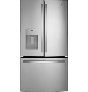 Ge Appliances GFE26JYMFS Ge Energy Star 25.6 Cu. Ft. Fingerprint Resistant French-Door Refrigerator