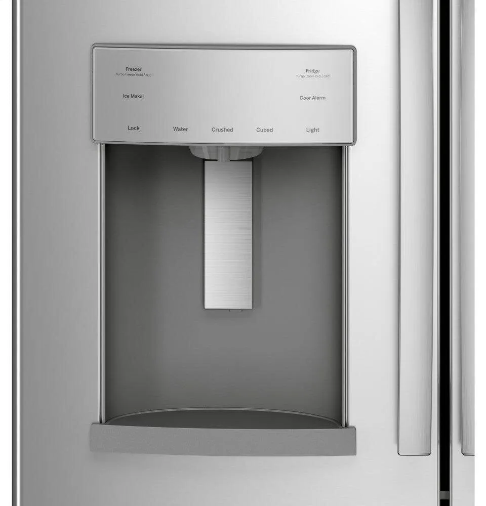 Ge Appliances GFE28GYNFS Ge Energy Star 27.7 Cu. Ft. Fingerprint Resistant French-Door Refrigerator