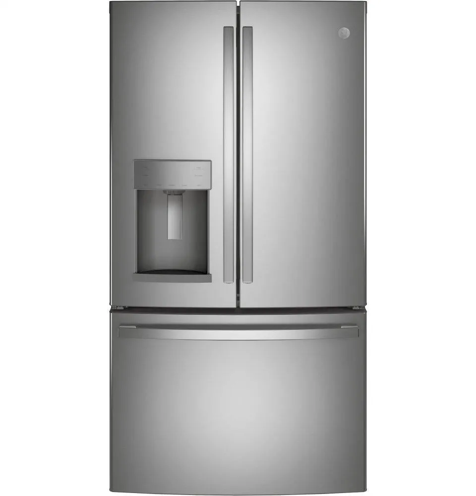 Ge Appliances GFE28GYNFS Ge Energy Star 27.7 Cu. Ft. Fingerprint Resistant French-Door Refrigerator