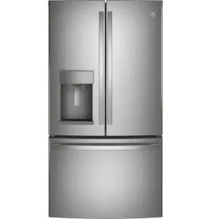 Ge Appliances GFE28GYNFS Ge Energy Star 27.7 Cu. Ft. Fingerprint Resistant French-Door Refrigerator