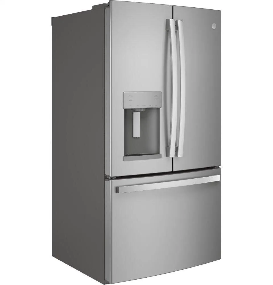 Ge Appliances GFE28GYNFS Ge Energy Star 27.7 Cu. Ft. Fingerprint Resistant French-Door Refrigerator
