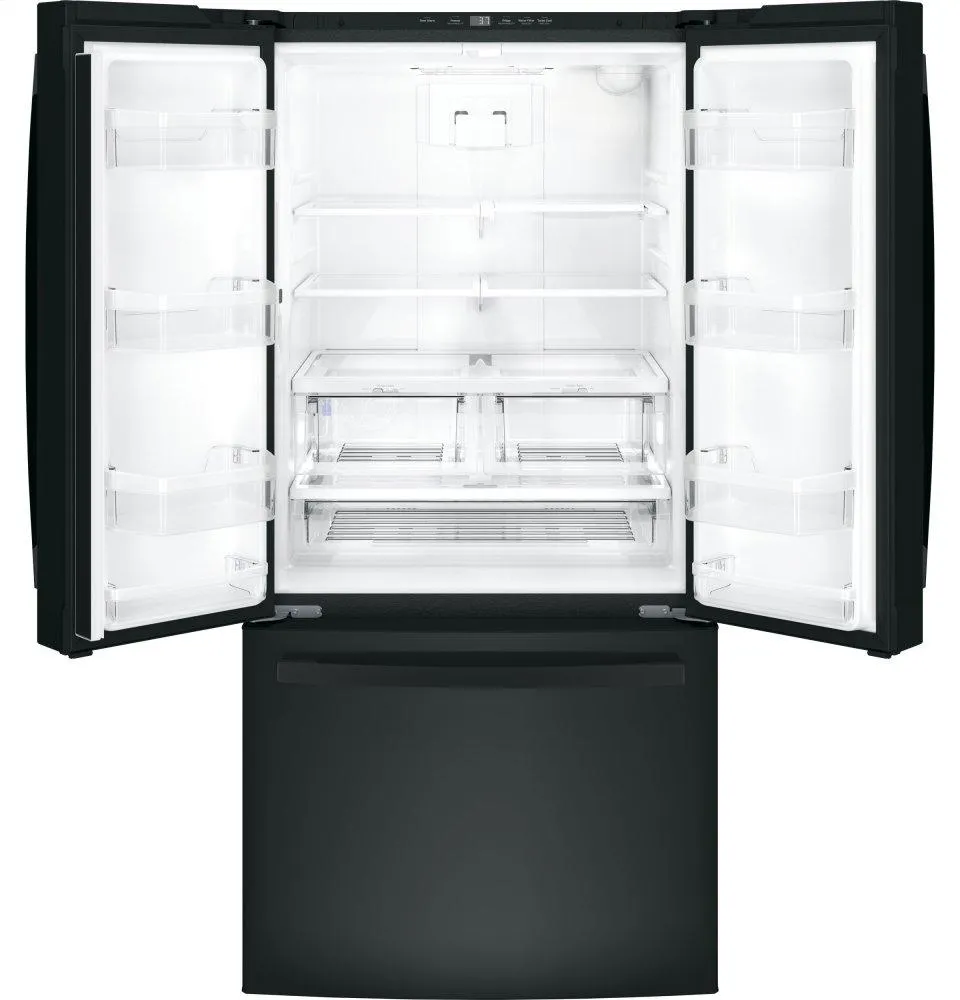 Ge Appliances GNE25JGKBB Ge Energy Star 24.7 Cu. Ft. French-Door Refrigerator