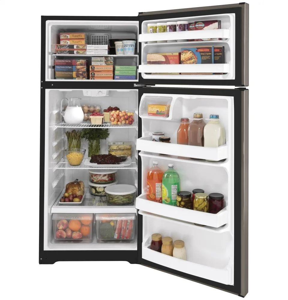 Ge Appliances GTE18DCNRSA Ge Energy Star 17.5 Cu. Ft. Top-Freezer Refrigerator