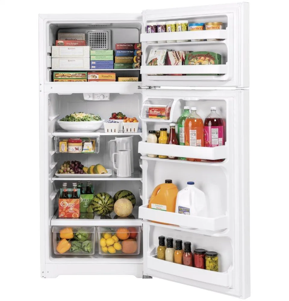 Ge Appliances GTS18HGNRWW Ge 17.5 Cu. Ft. Top-Freezer Refrigerator