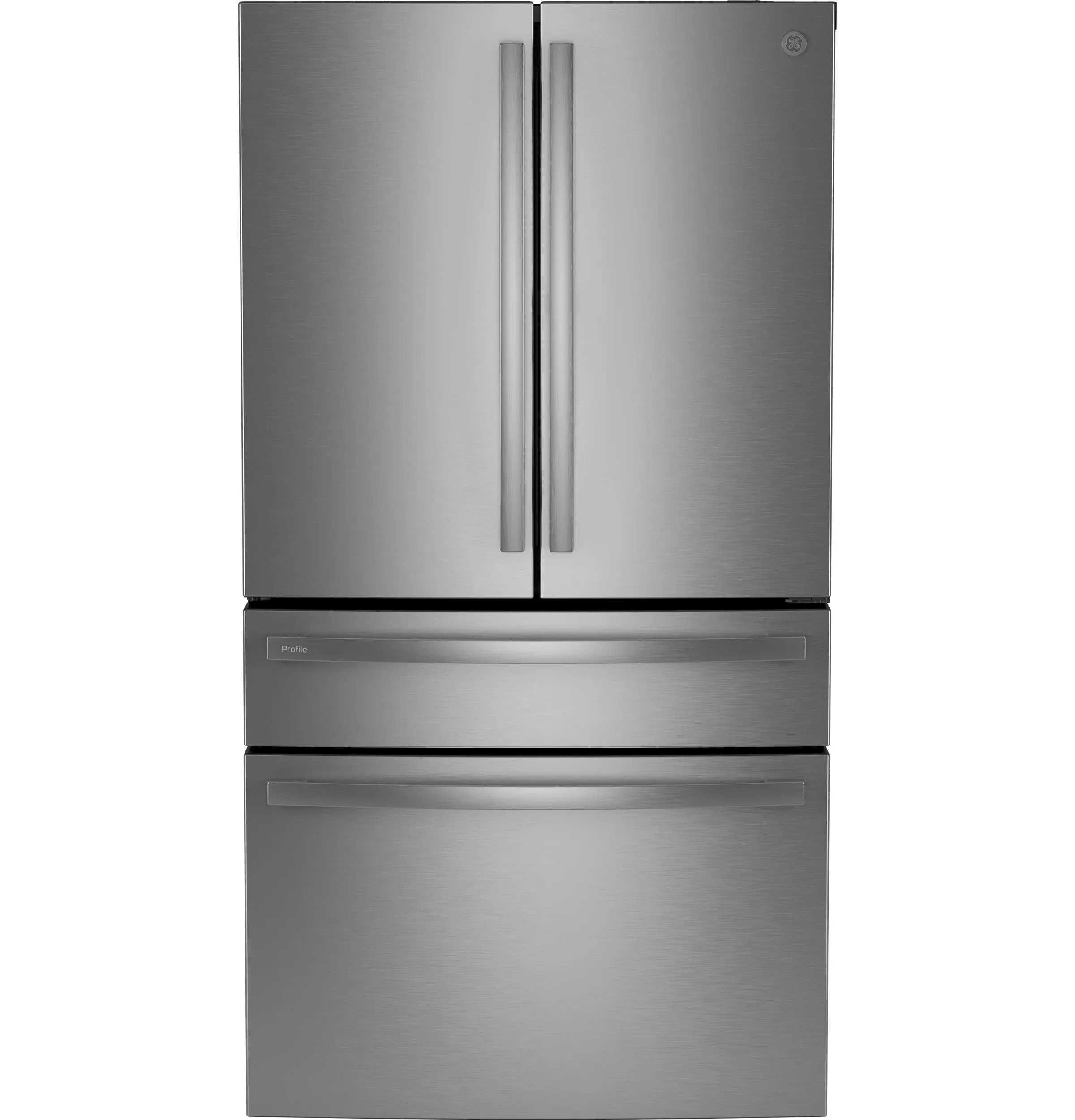 Ge Appliances PGD29BYTFS Ge Profile&#8482; Series Energy Star 29 Cu. Ft. Smart Fingerprint Resistant 4-Door French-Door Refrigerator With Door In Door