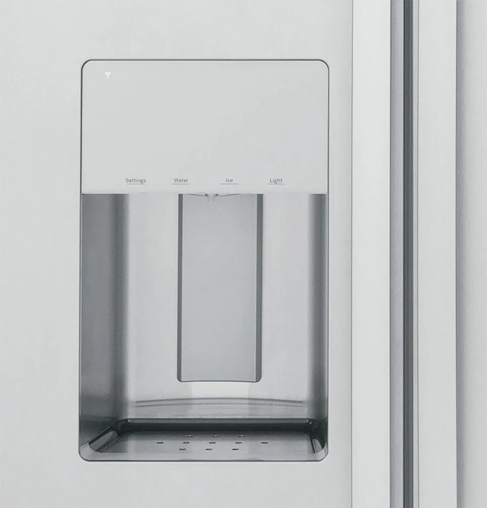 Ge Appliances PSB42YSRSS Ge Profile&#8482; Series 42" Smart Built-In Side-By-Side Refrigerator With Dispenser