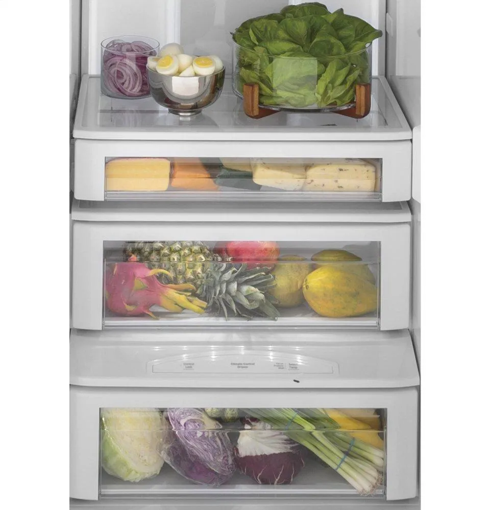 Ge Appliances PSB48YSNSS Ge Profile&#8482; Series 48" Smart Built-In Side-By-Side Refrigerator With Dispenser