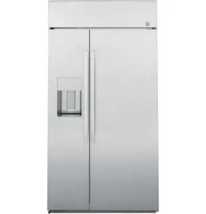 Ge Appliances PSB48YSNSS Ge Profile&#8482; Series 48" Smart Built-In Side-By-Side Refrigerator With Dispenser