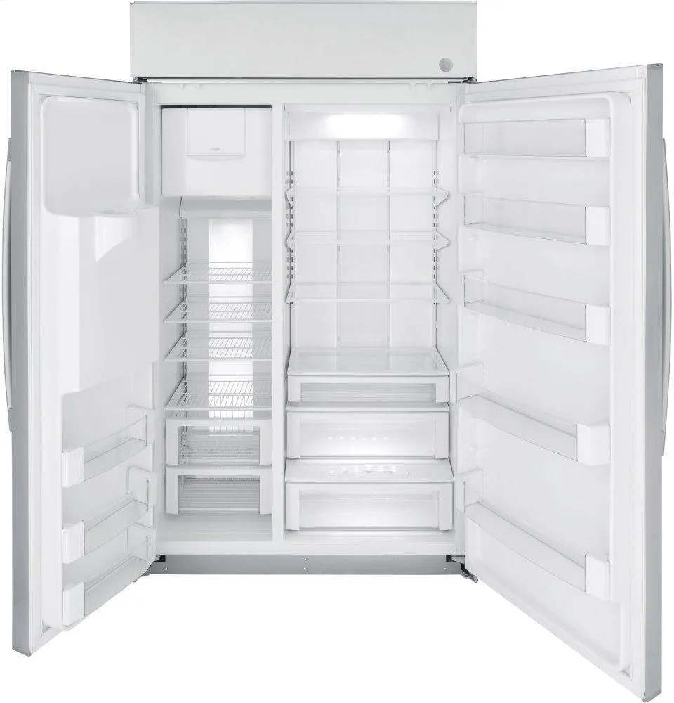 Ge Appliances PSB48YSRSS Ge Profile&#8482; Series 48" Smart Built-In Side-By-Side Refrigerator With Dispenser
