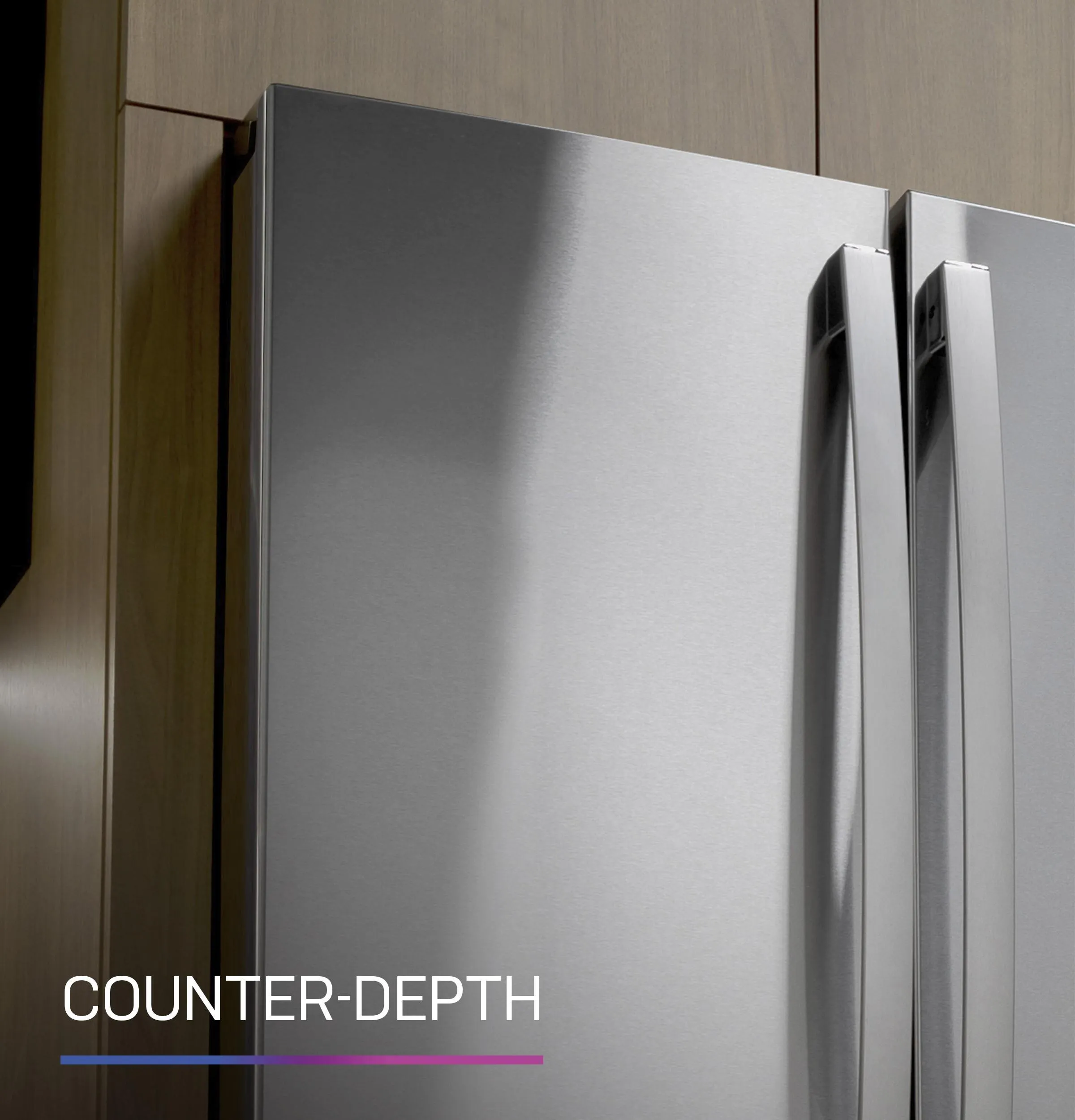 Ge Appliances PXD22BYPFS Ge Profile&#8482; 22.4 Cu. Ft. Smart Counter-Depth Fingerprint Resistant 4-Door French-Door Refrigerator With Door In Door
