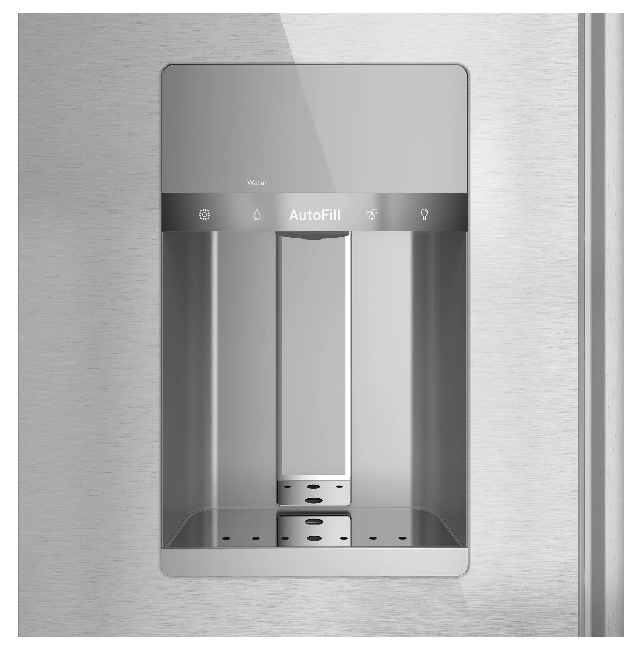 Ge Appliances PXD22BYPFS Ge Profile&#8482; 22.4 Cu. Ft. Smart Counter-Depth Fingerprint Resistant 4-Door French-Door Refrigerator With Door In Door