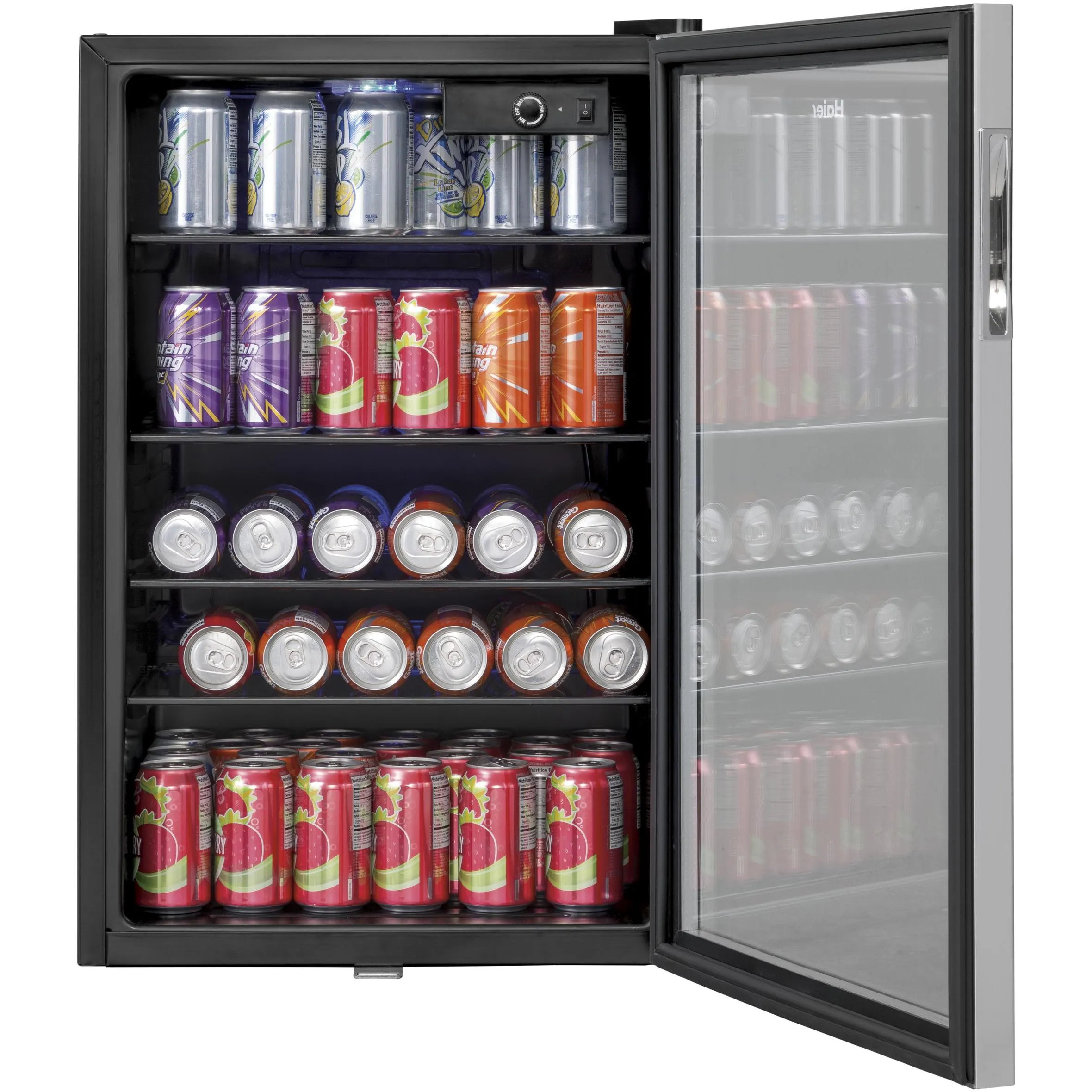 Haier 150-Can Beverage Center HEBF100BXS