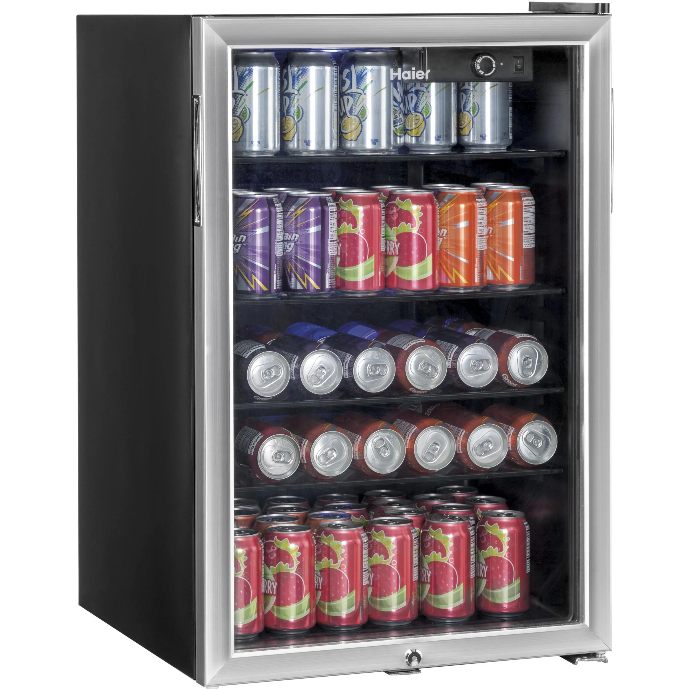 Haier 150-Can Beverage Center HEBF100BXS