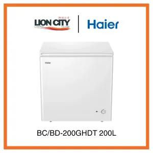 Haier BC/BD-200GHDT 200L Single Temperature Frost Chest Freezer