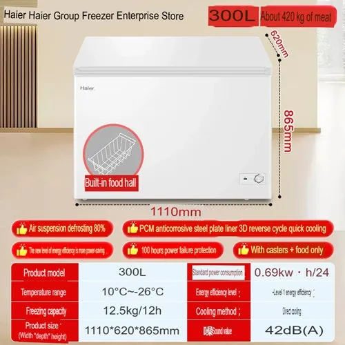 Haier BCBD-300GHP Commercial Freezers 300 Litres
