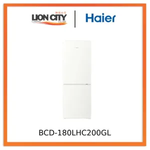 Haier BCD-180LHC200GL 180L 2-Door White Refrigerator