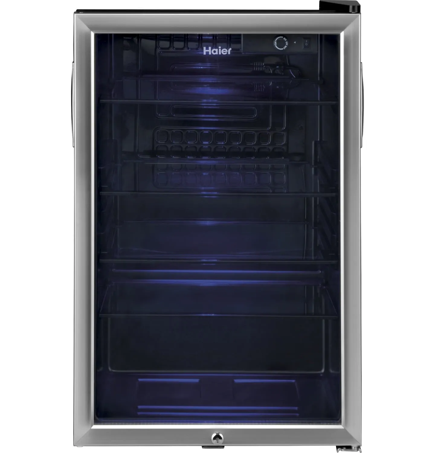 Haier HEBF100BXS 150-Can Beverage Center