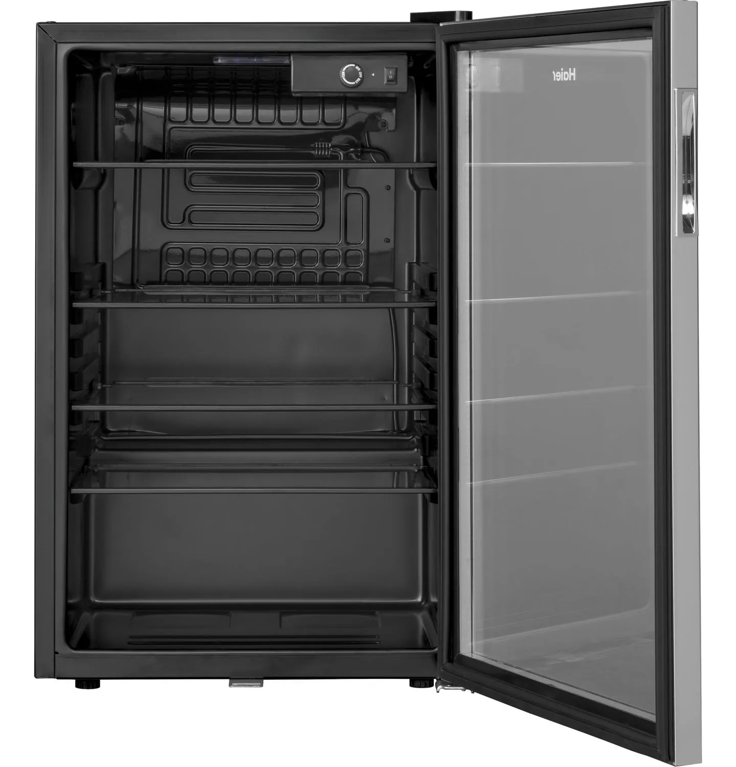 Haier HEBF100BXS 150-Can Beverage Center
