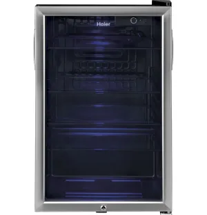 Haier HEBF100BXS 150-Can Beverage Center