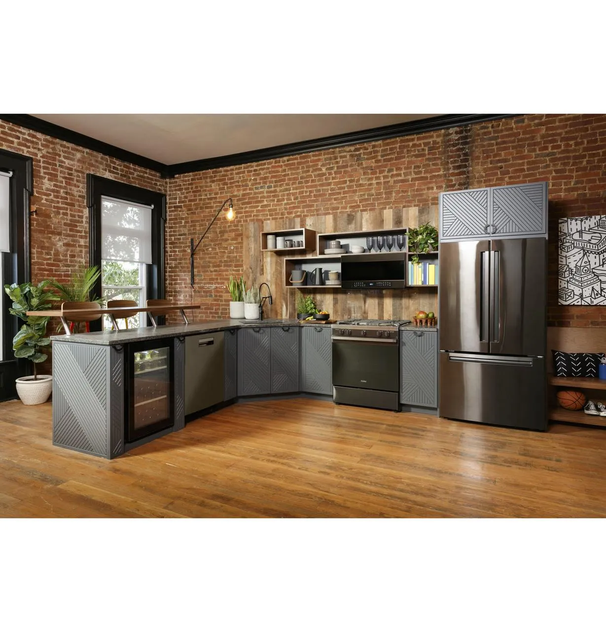 Haier QWR04DGRGB Haier Wine Center
