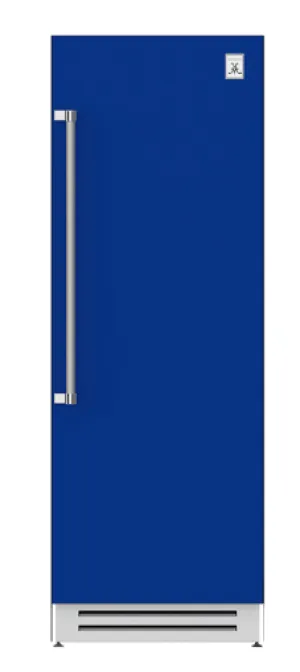 Hestan KRCL30BU 30" Column Refrigerator - Left Hinge - Blue / Prince
