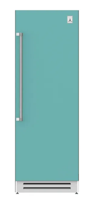 Hestan KRCL30TQ 30" Column Refrigerator - Left Hinge - Turquoise / Bora Bora