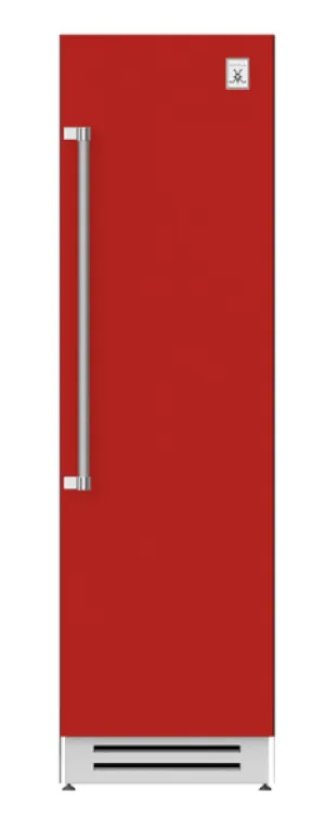 Hestan KRCR24RD 24" Column Refrigerator - Right Hinge - Red / Matador