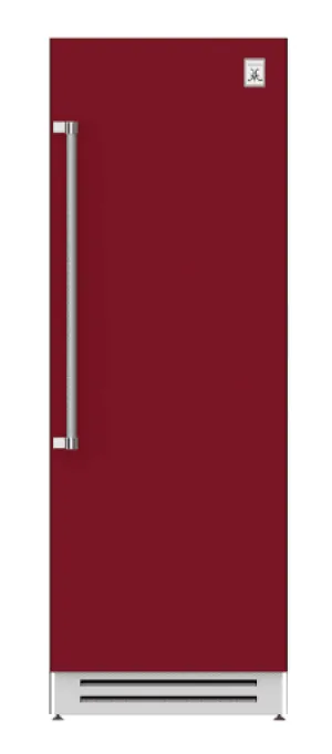 Hestan KRCR30BG 30" Column Refrigerator - Right Hinge - Burgundy / Tin Roof