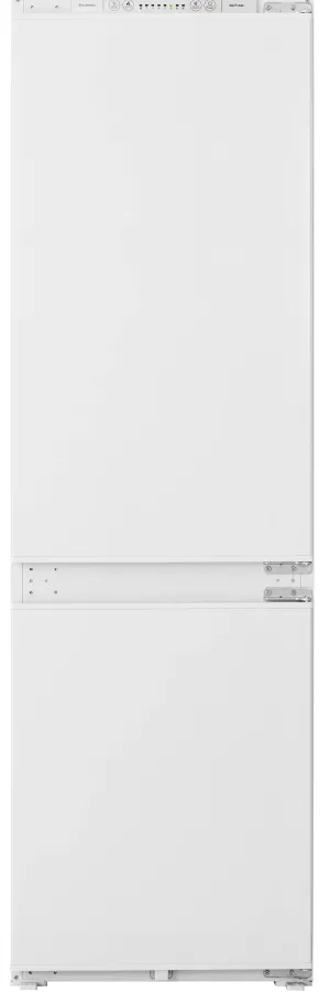 Hisense RIB312F4AWE Integrated Frost Free Fridge Freezer with Sliding Door Fixing Kit - White - E Rated