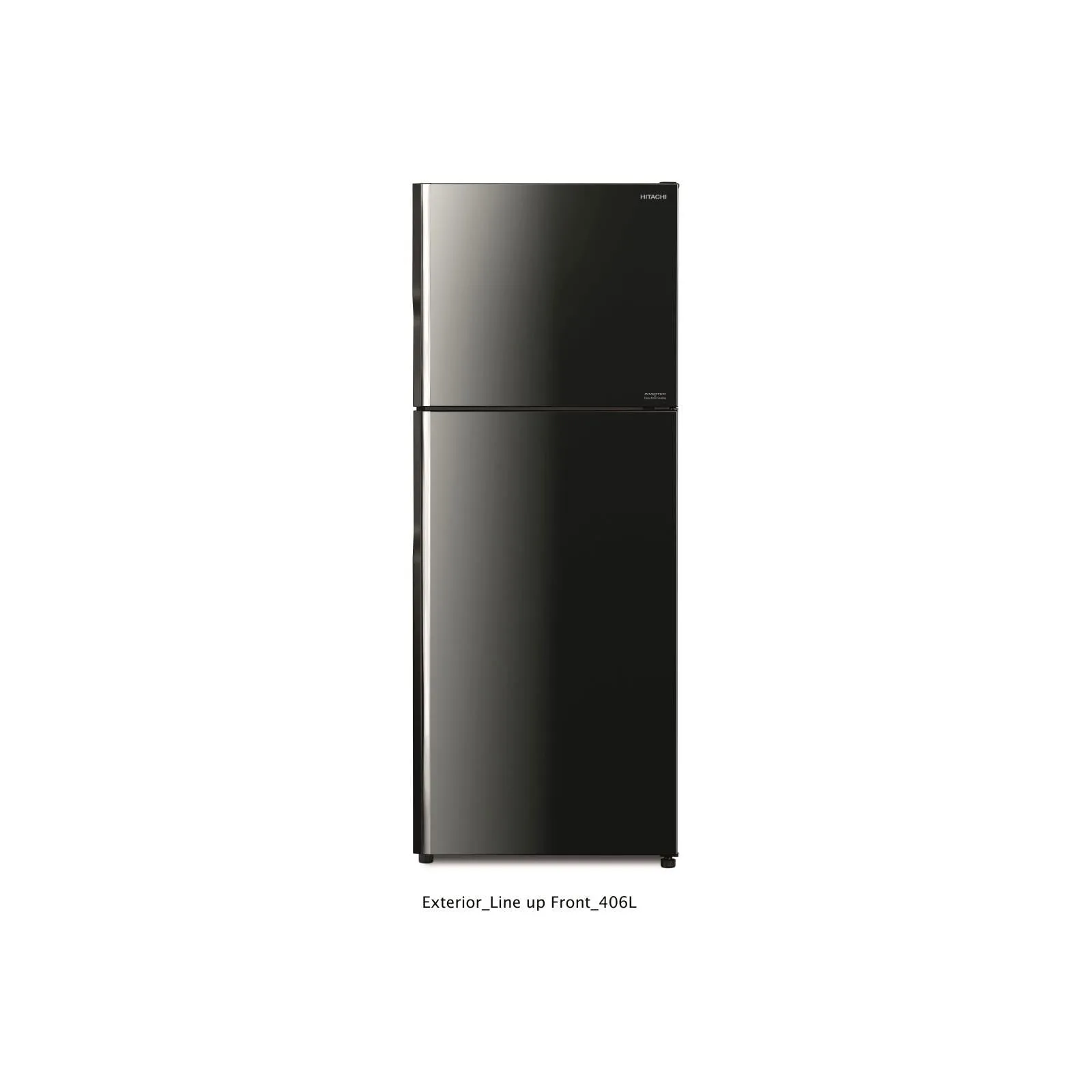 Hitachi 407L 2 Door Fridge R-VGX480PMS9-XGR