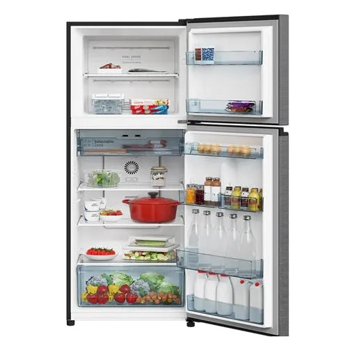 Hitachi HRTN6408S-XSG/BBKSG 374L 2-Door Fridge