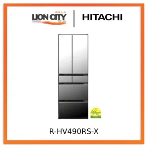 Hitachi R-HV490RS-X 379L Multi-Door Fridge