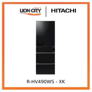 Hitachi R-HV490WS-XK/XW/X 485L Multi-Door Refrigerator