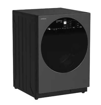 Hitachi R-HW620RS-XK/XW/X 416l Multi-door Fridge Hitachi BD-D120XGV Front Load Washer Dryer 12/8KG